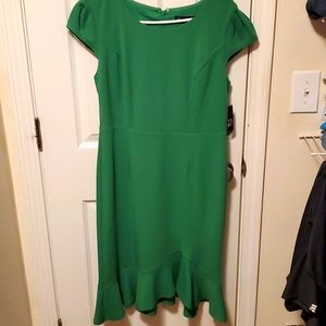 NY&COMPANY green dress, size M